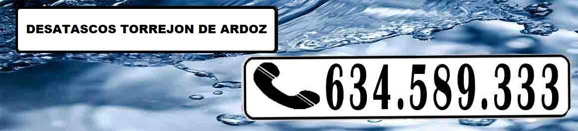 Desatascos Torrejon de Ardoz Urgentes